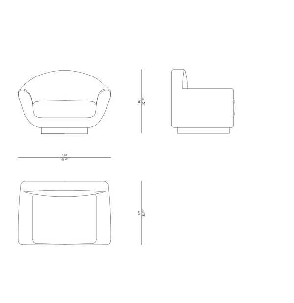 Fauteuil ROSSATO D01-PL02 usine ROSSATO de l'Italie. Foto №6