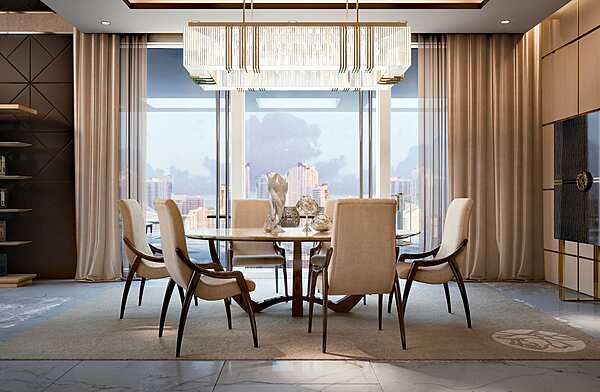 Fauteuil en cuir rembourré Bizzotto Italia Symphony Infinity usine Bizzotto Italia de l'Italie. Foto №3