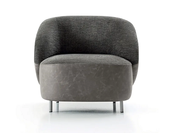 Fauteuil en tissu avec accoudoirs Pandi CORTEZARI 706 usine CORTE ZARI de l'Italie. Foto №16