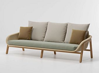 Canapé de jardin en fibre synthétique KETTAL Vimini