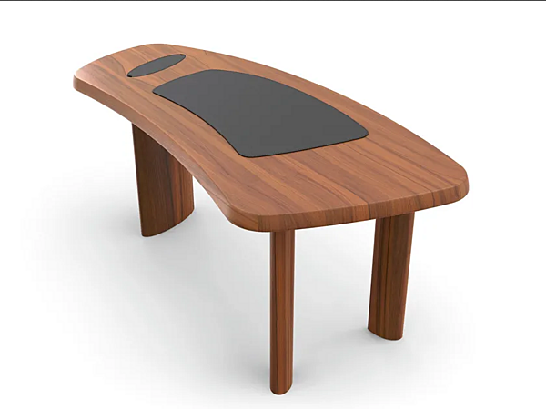 Bureau en bois massif CASSINA Petit Bureau en forme libre usine CASSINA de l'Italie. Foto №2