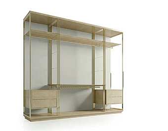Bibliothèque boiserie en bois Symphony Infinity Bizzotto Italia