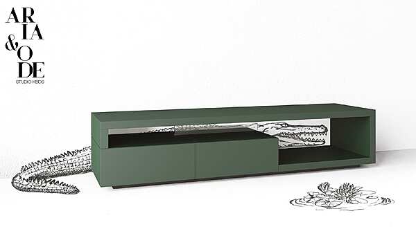 Meuble sous TV Minotti Dolce usine Minotti de l'Italie. Foto №1